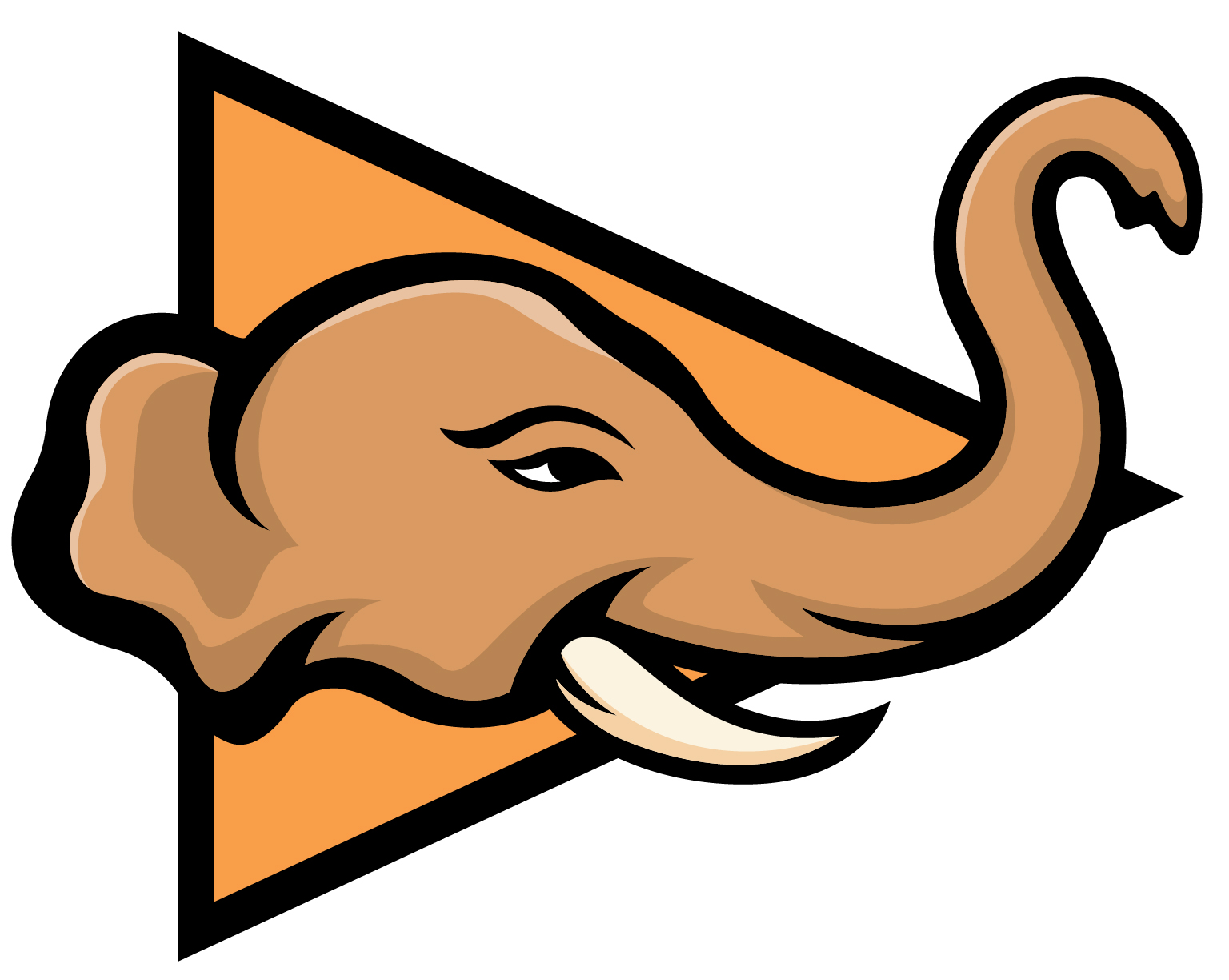 The Raging Ellies Team Logo